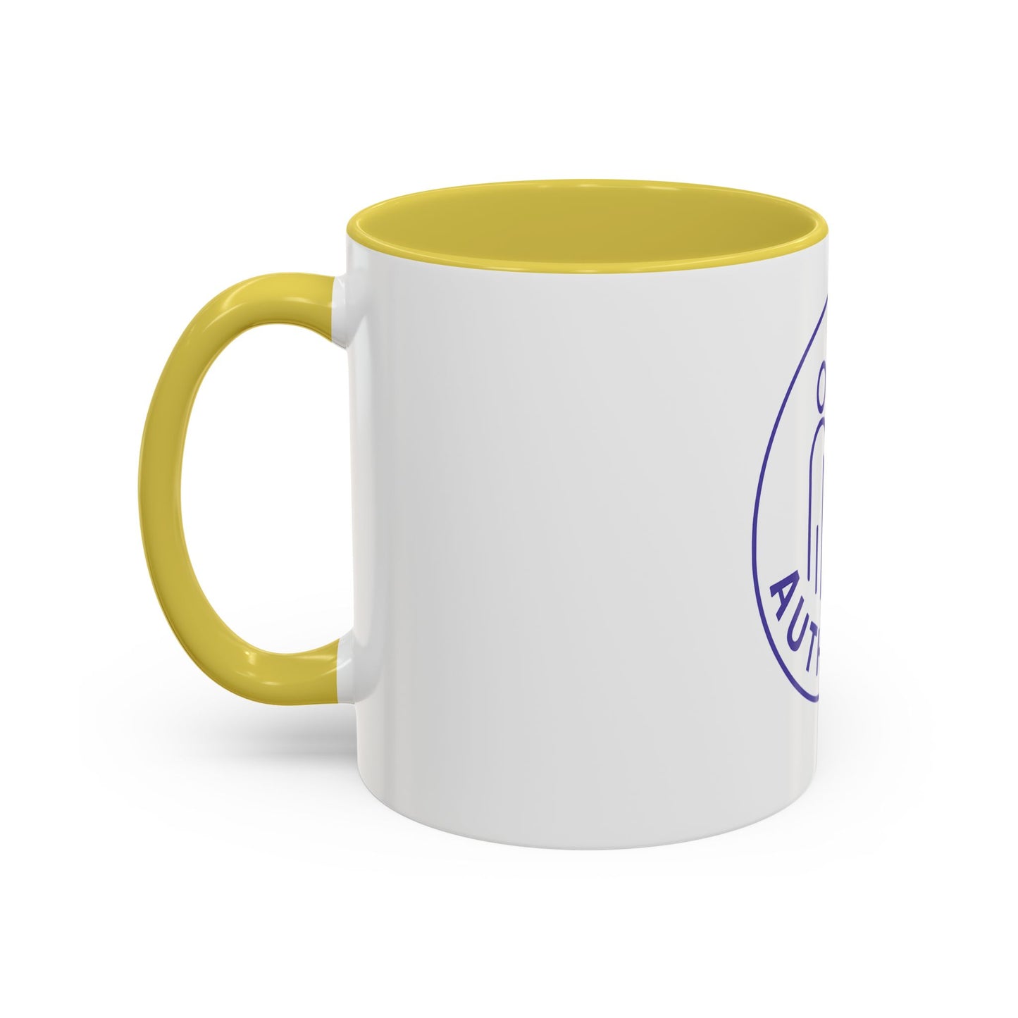Authentic Logo Coffee Mug – 'Authentic' Purple Badge Ceramic Mug (11oz/15oz)