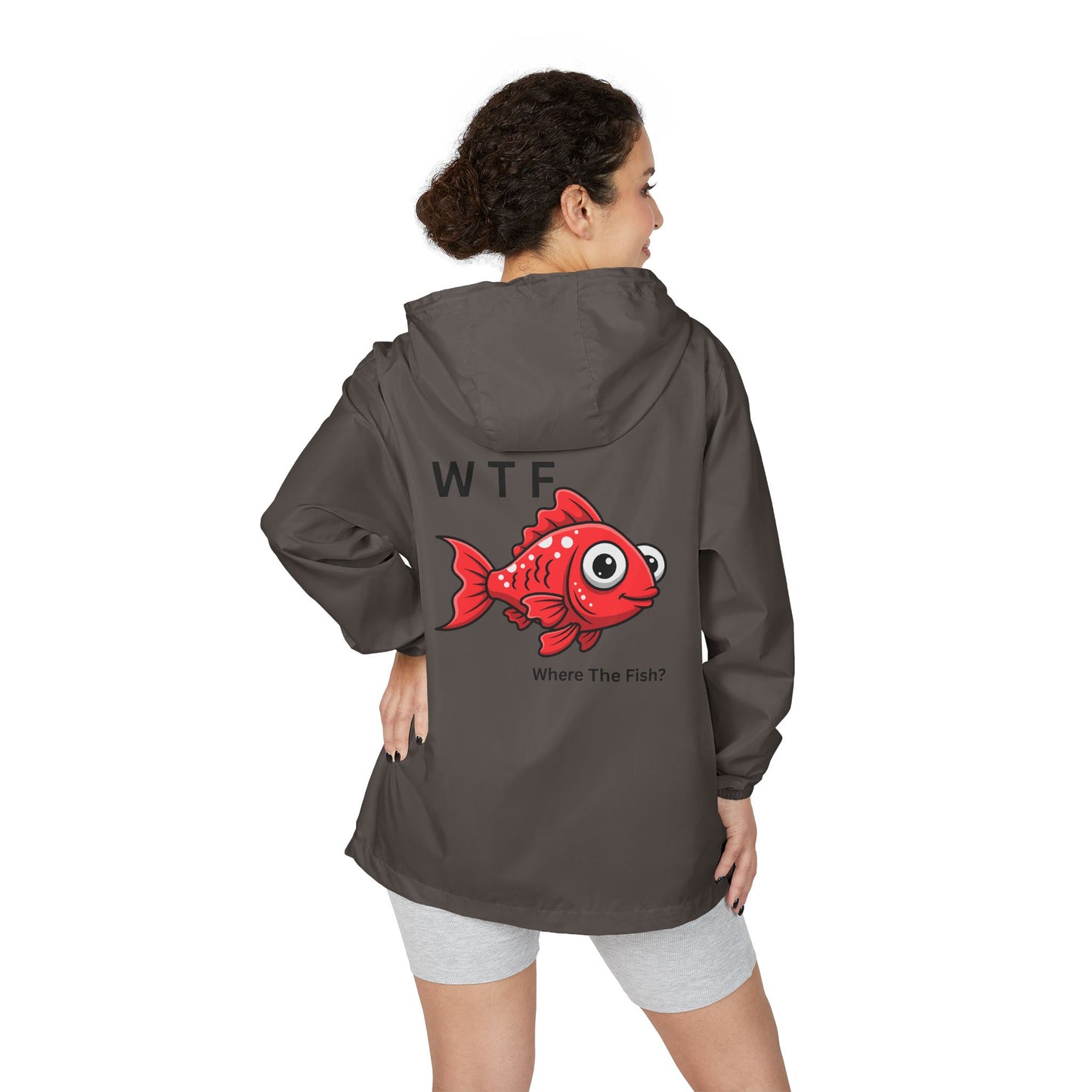 Windbreaker Jacket — WTF (Where The Fish?)