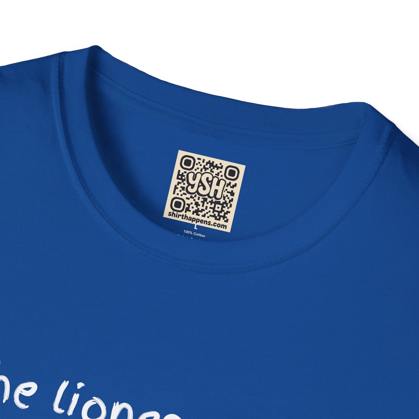 LADIES T-Shirt — “the lioness does not concern herself with ear damage”