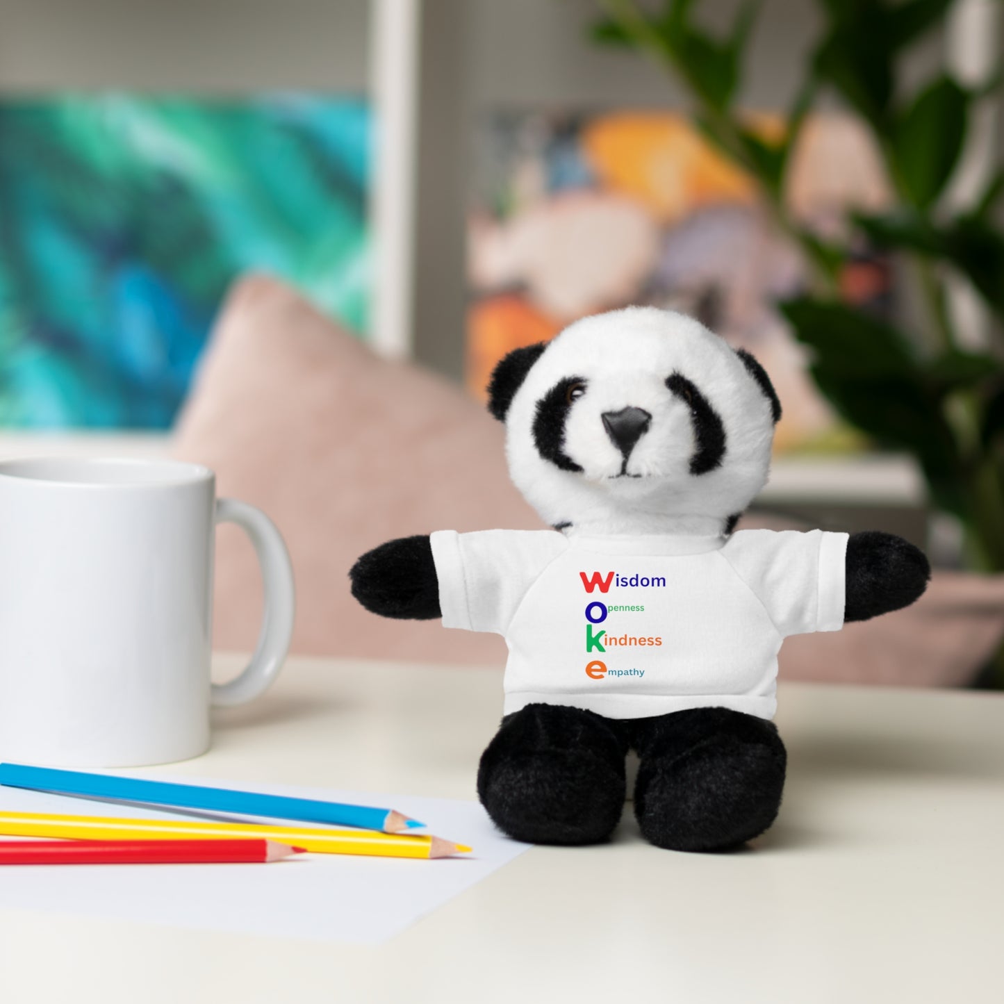 STUFFED ANIMAL — 'WOKE' Various animals