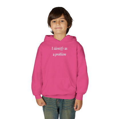 UNISEX Youth Hoodie - "I Identify As... "