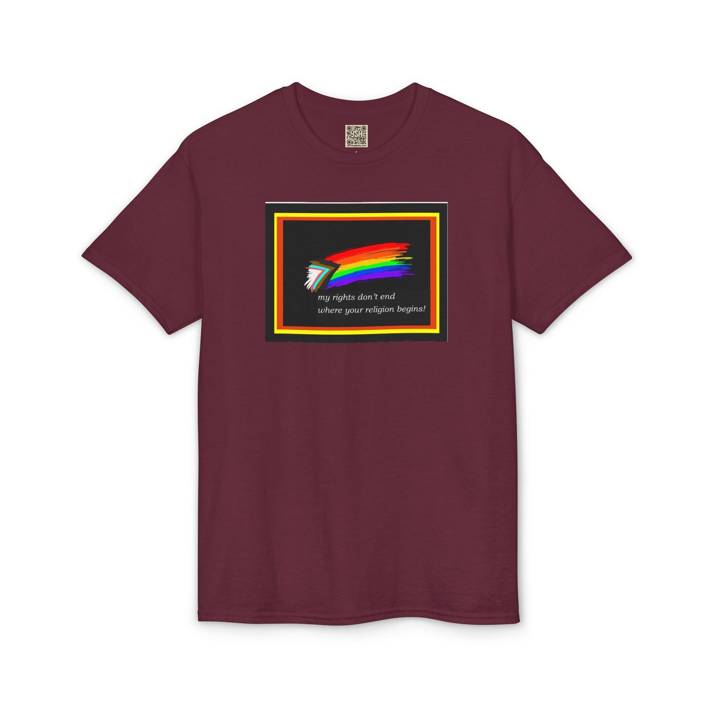 LGBTQ+ Rainbow - My Rights Don't End...