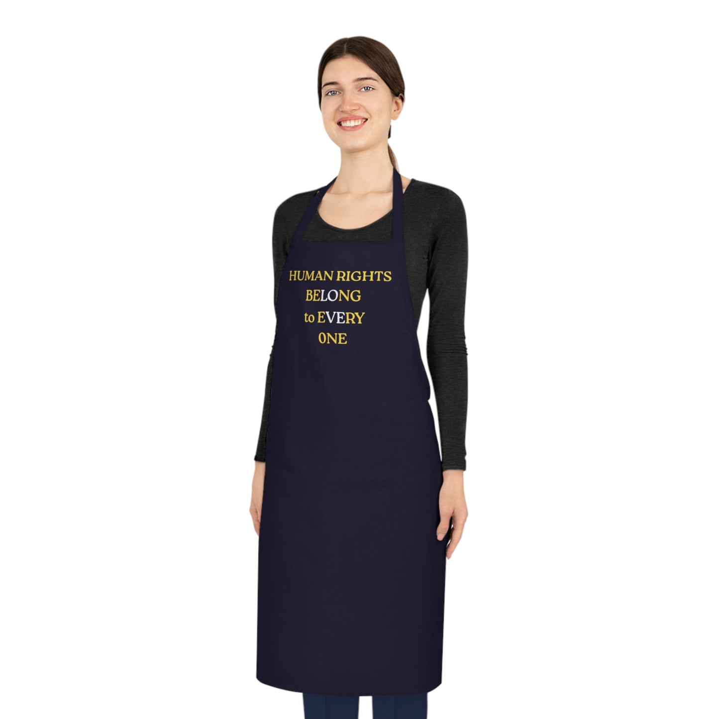 UNISEX Apron - "HUMAN RIGHTS... "