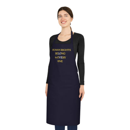 UNISEX Apron - "HUMAN RIGHTS... "