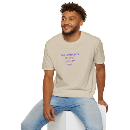 UNISEX T-Shirt — "Human Rights... "