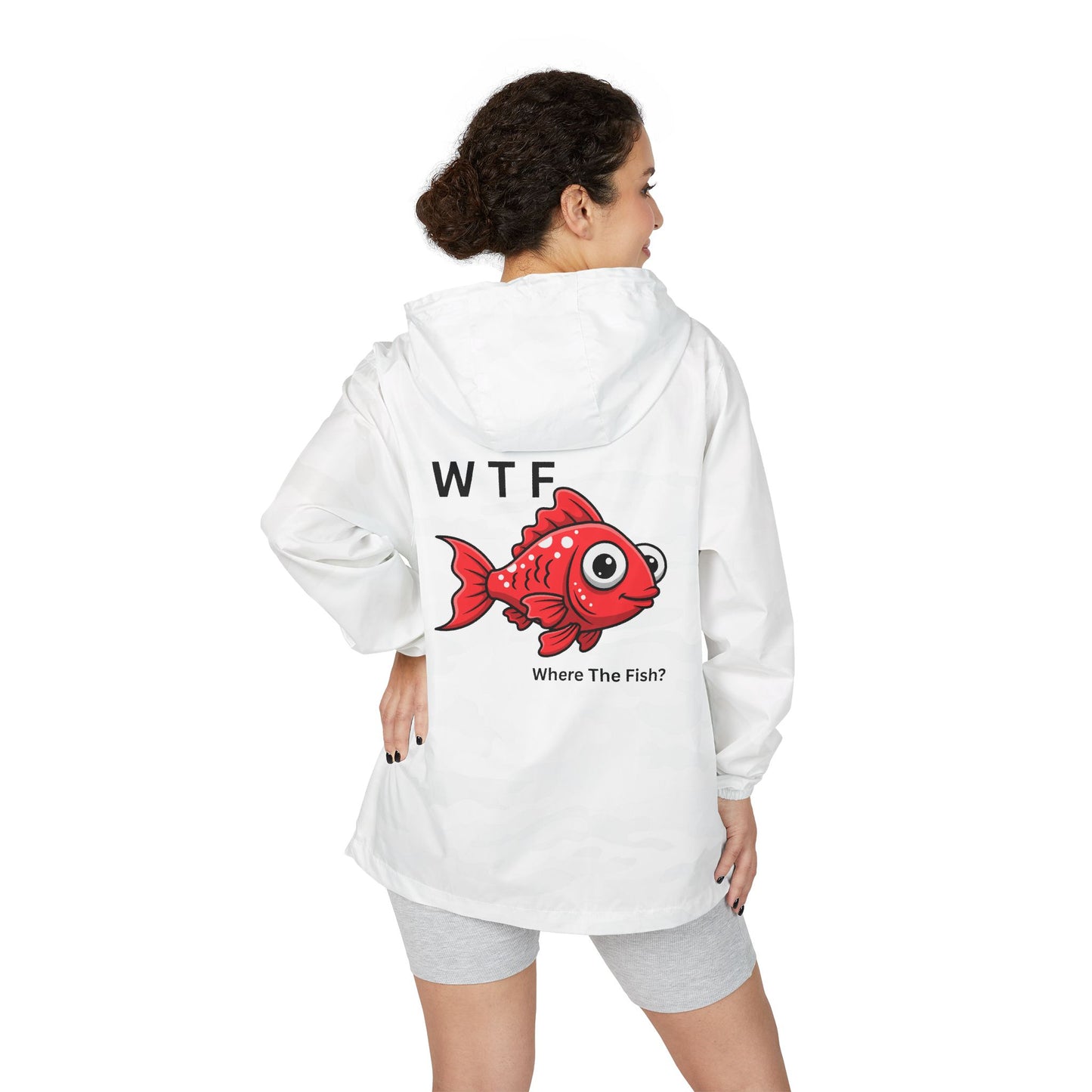 Windbreaker Jacket — WTF (Where The Fish?)