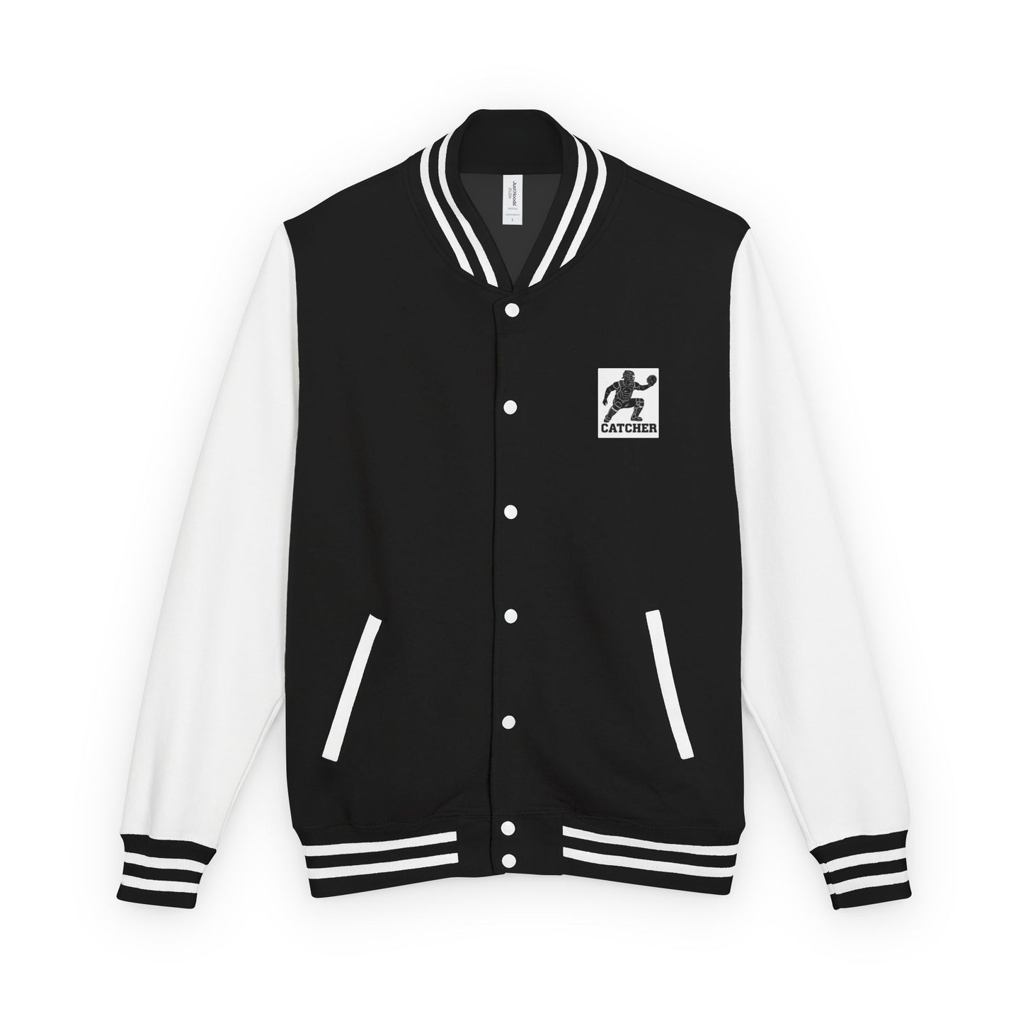 Catcher Letterman Jacket — Vintage Baseball Varsity Jacket