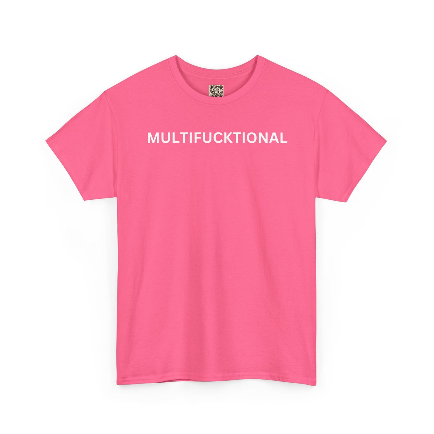UNISEX Classic White T SHIRT — "MULTIFUCKTIONAL"