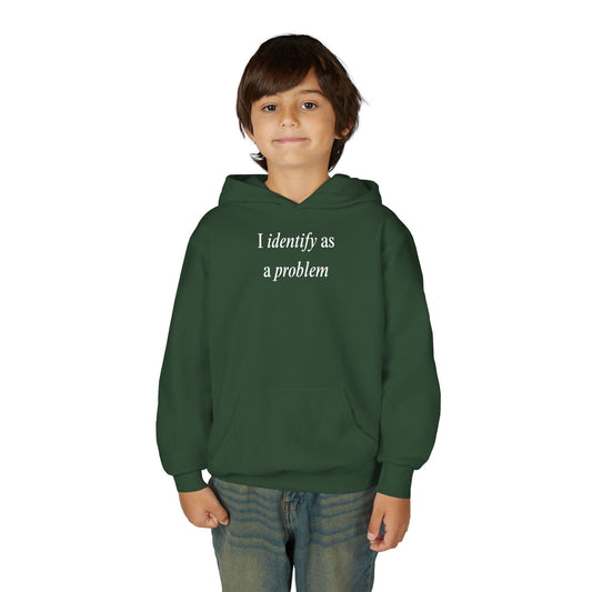 UNISEX Youth Hoodie - "I Identify As... "