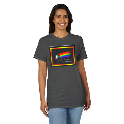 LGBTQ+ Rainbow - My Rights Don't End...