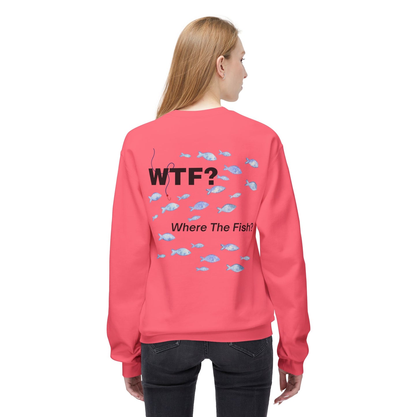 UNISEX Sweatshirt — "WTF?... "