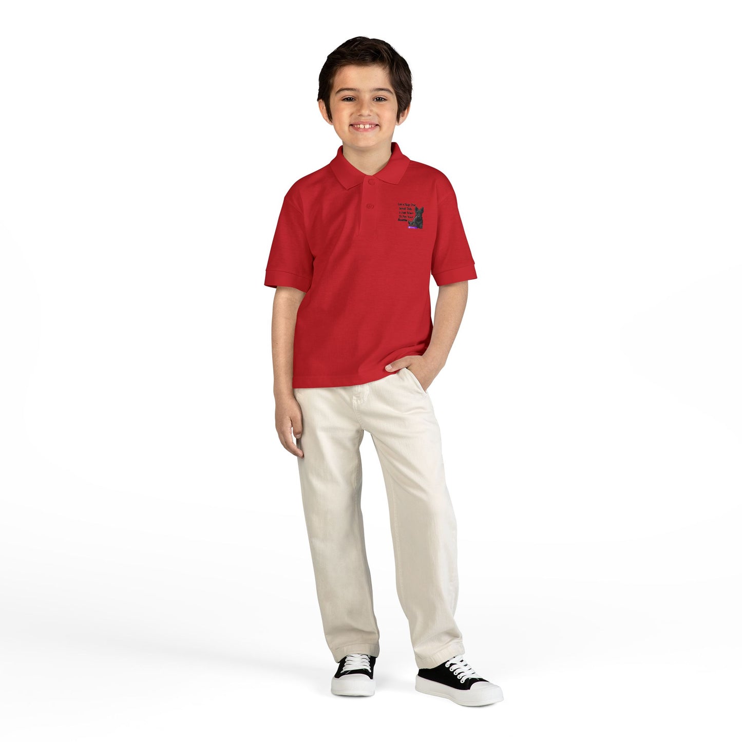 Youth Polo Shirt — "Let's Skip The... "    S - XL