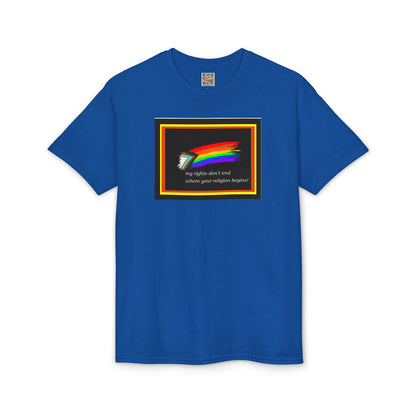 LGBTQ+ Rainbow - My Rights Don't End...