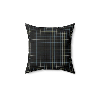 Retro Pin-Up Plaid Pillow — “I’m Not Accomplishing...” Decorative Throw Pillow