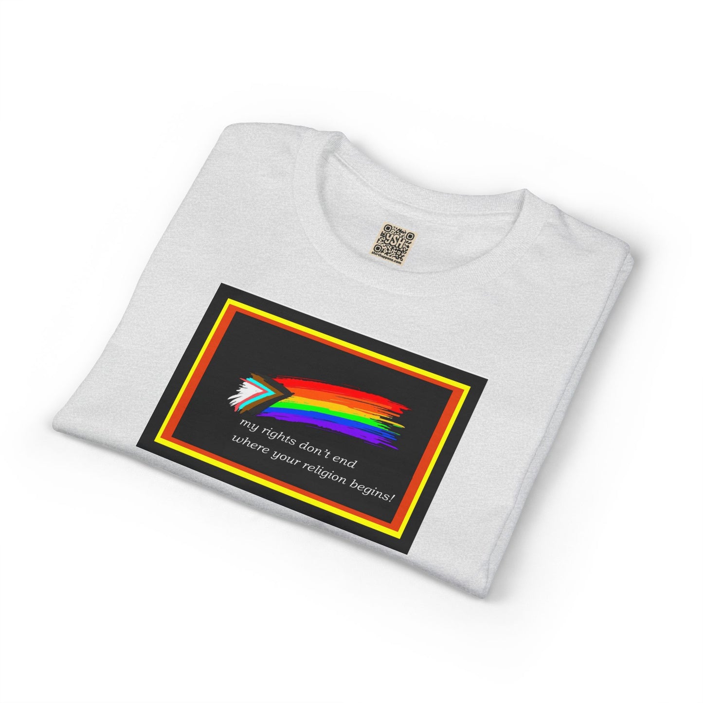 LGBTQ+ Rainbow - My Rights Don't End...