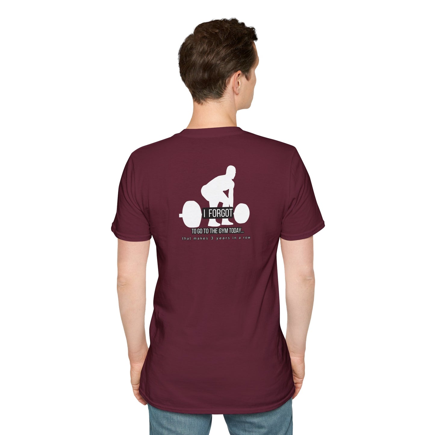 Weightlifting Graphic T-Shirt — "I Forgot"