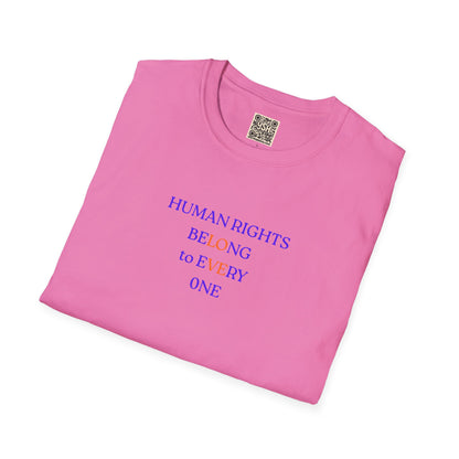 UNISEX T-Shirt — "Human Rights... "