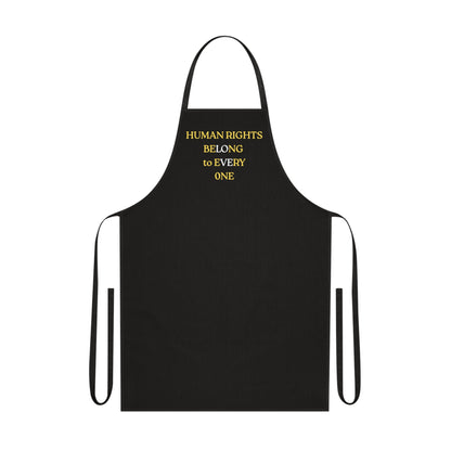 UNISEX Apron - "HUMAN RIGHTS... "