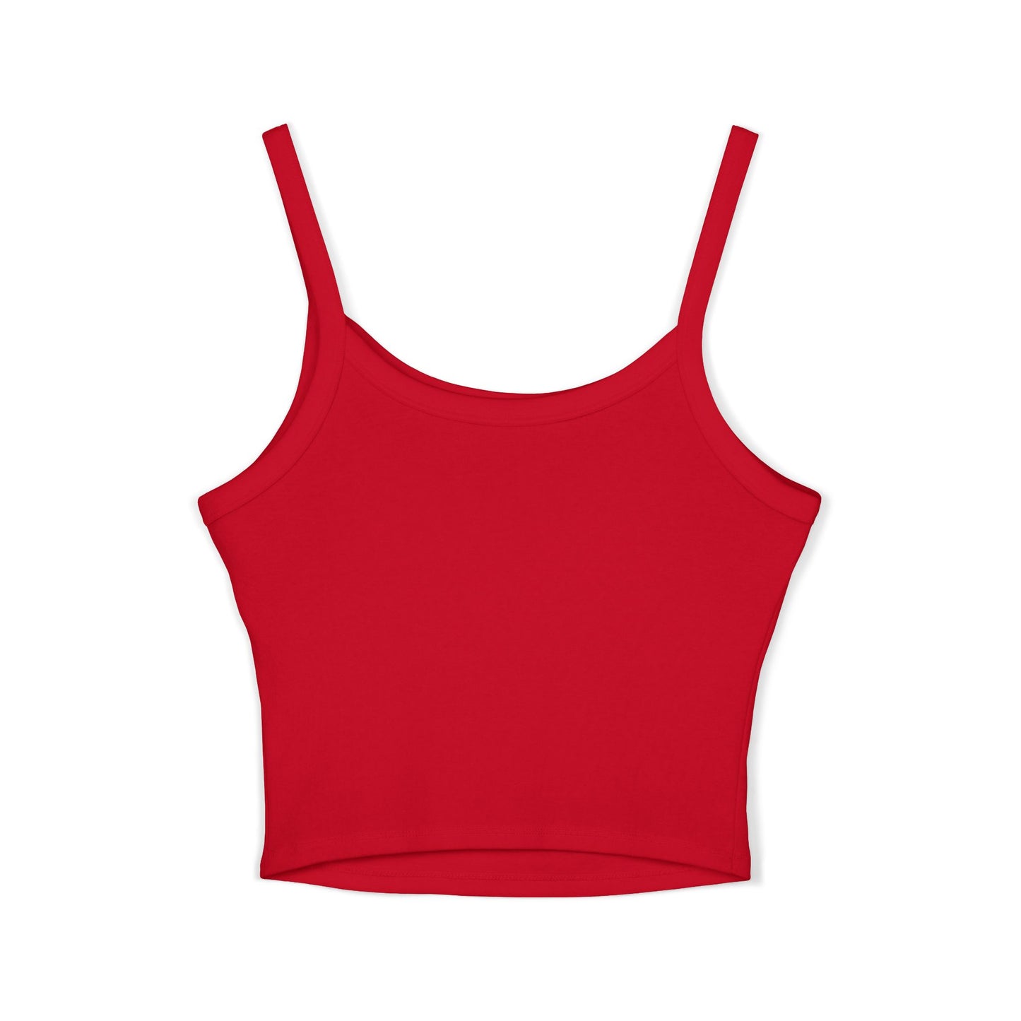 Cropped Tank Top – “I’m Here. I’m Awake. Don’t Push It.”  Women’s Spaghetti Strap