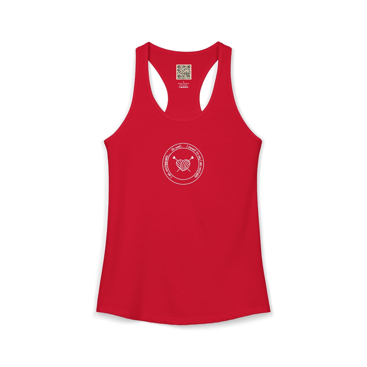 Women's Ideal Racerback Tank - "I'm unstoppable... "
