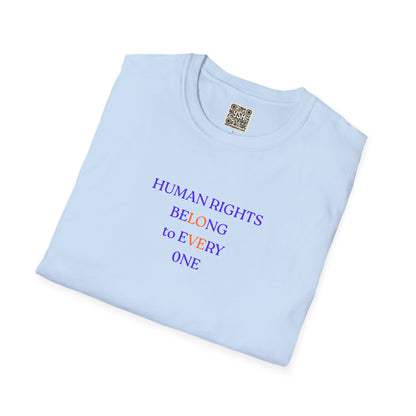 UNISEX T-Shirt — "Human Rights... "