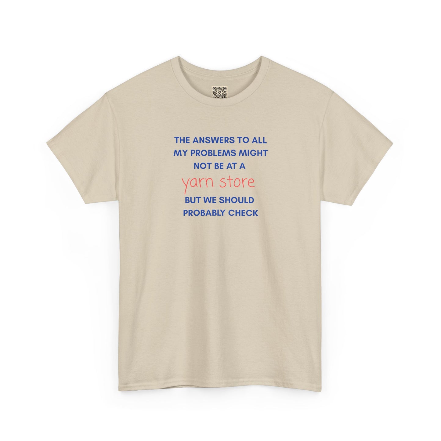 T-Shirt — “YARN STORE... "