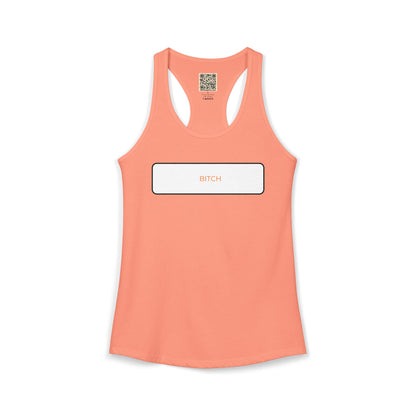 Women's Racerback - BITCH