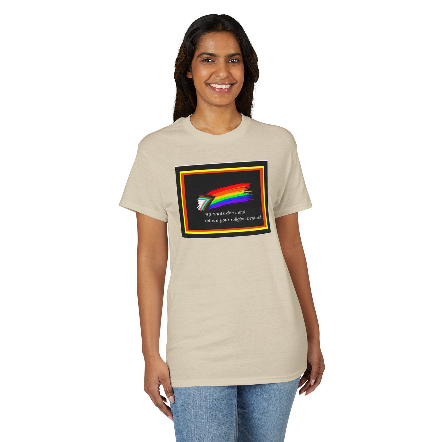 LGBTQ+ Rainbow - My Rights Don't End...