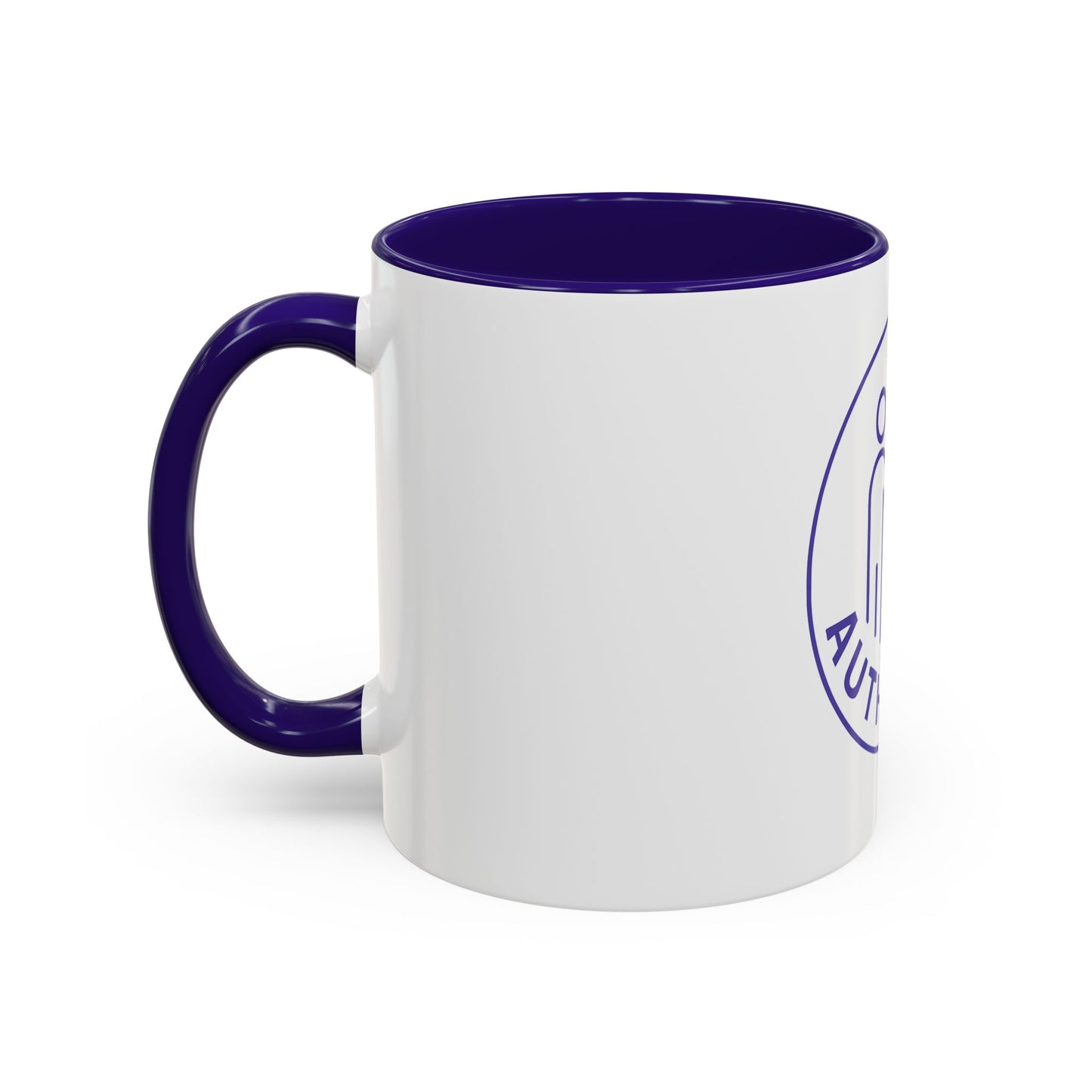 Authentic Logo Coffee Mug – 'Authentic' Purple Badge Ceramic Mug (11oz/15oz)