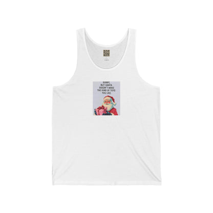 UNISEX Santa Tank Top - "Santa Toys... "