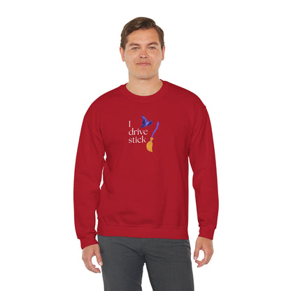 UNISEX Sweatshirt — “I Drive Stick”