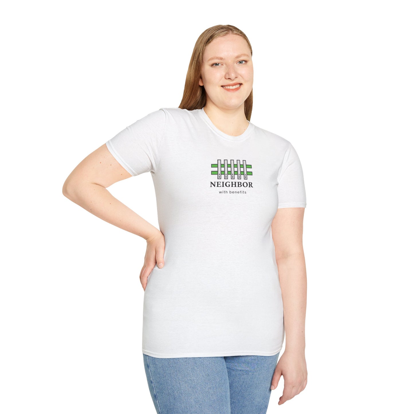 T-Shirt — "Neighbor with Benefits"