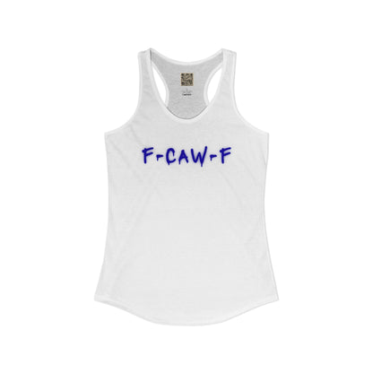 Women's Racerback Tank - "F CAW F"