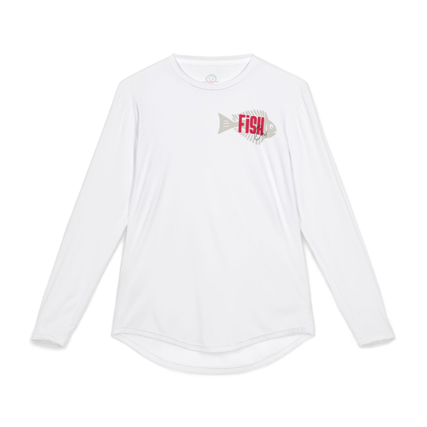 Men's UV  Rash Guard Long Sleeve Shirt - 'Fish On!'