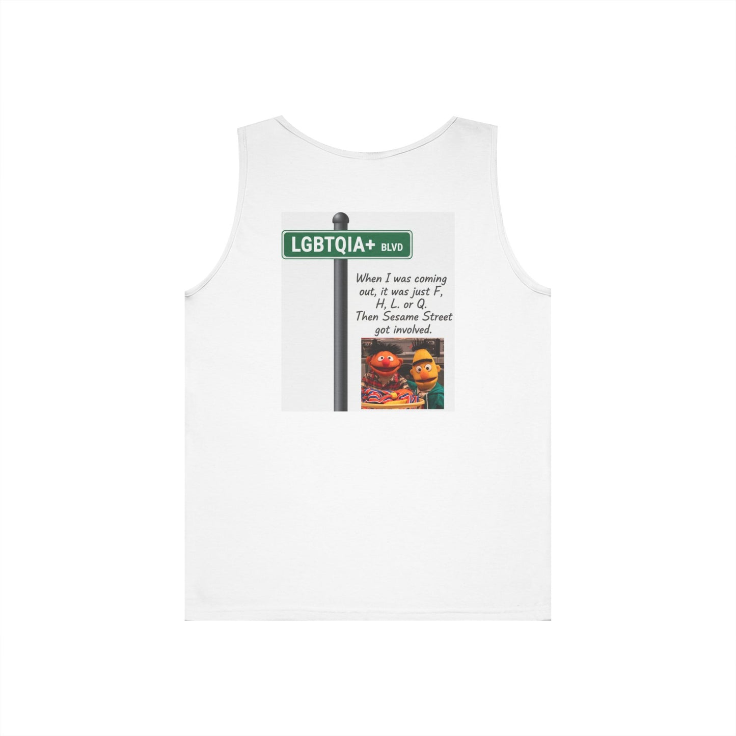 LGBTQIA+ Blvd Tank Top — Sesame Street UNISEX
