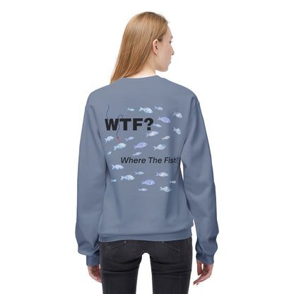 UNISEX Sweatshirt — "WTF?... "