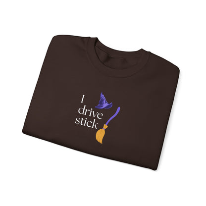 UNISEX Sweatshirt — “I Drive Stick”