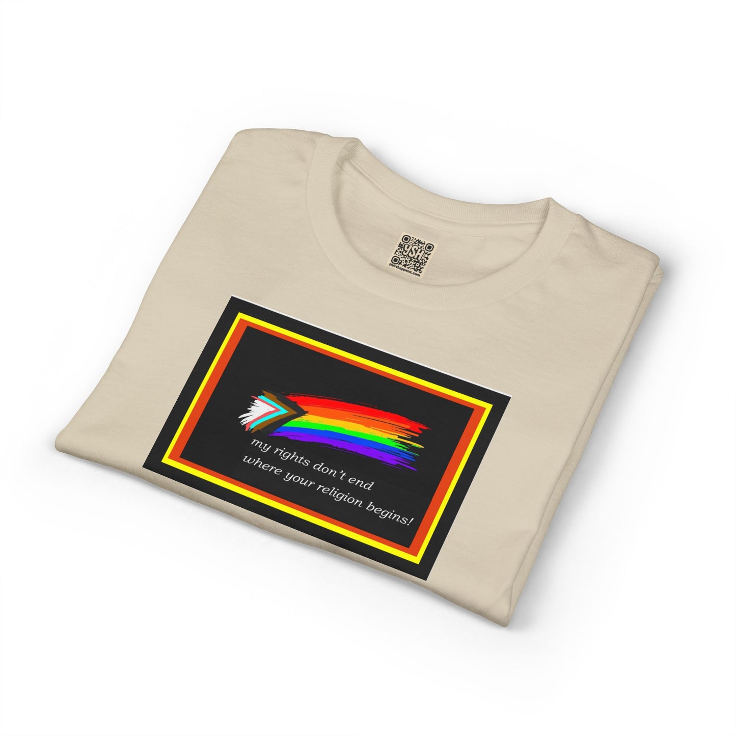 LGBTQ+ Rainbow - My Rights Don't End...