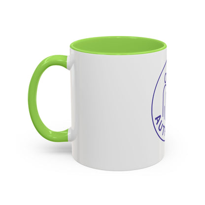 Authentic Logo Coffee Mug – 'Authentic' Purple Badge Ceramic Mug (11oz/15oz)