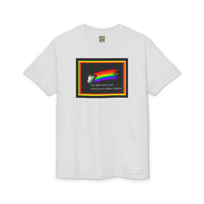 LGBTQ+ Rainbow - My Rights Don't End...