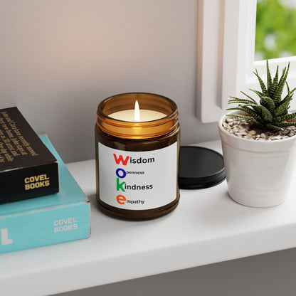CINNNAMON VANILLA Candle — "WOKE... "