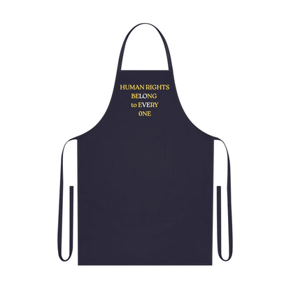 UNISEX Apron - "HUMAN RIGHTS... "