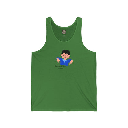 Athletic Tank Top — "Go Ahead, Touch It..."