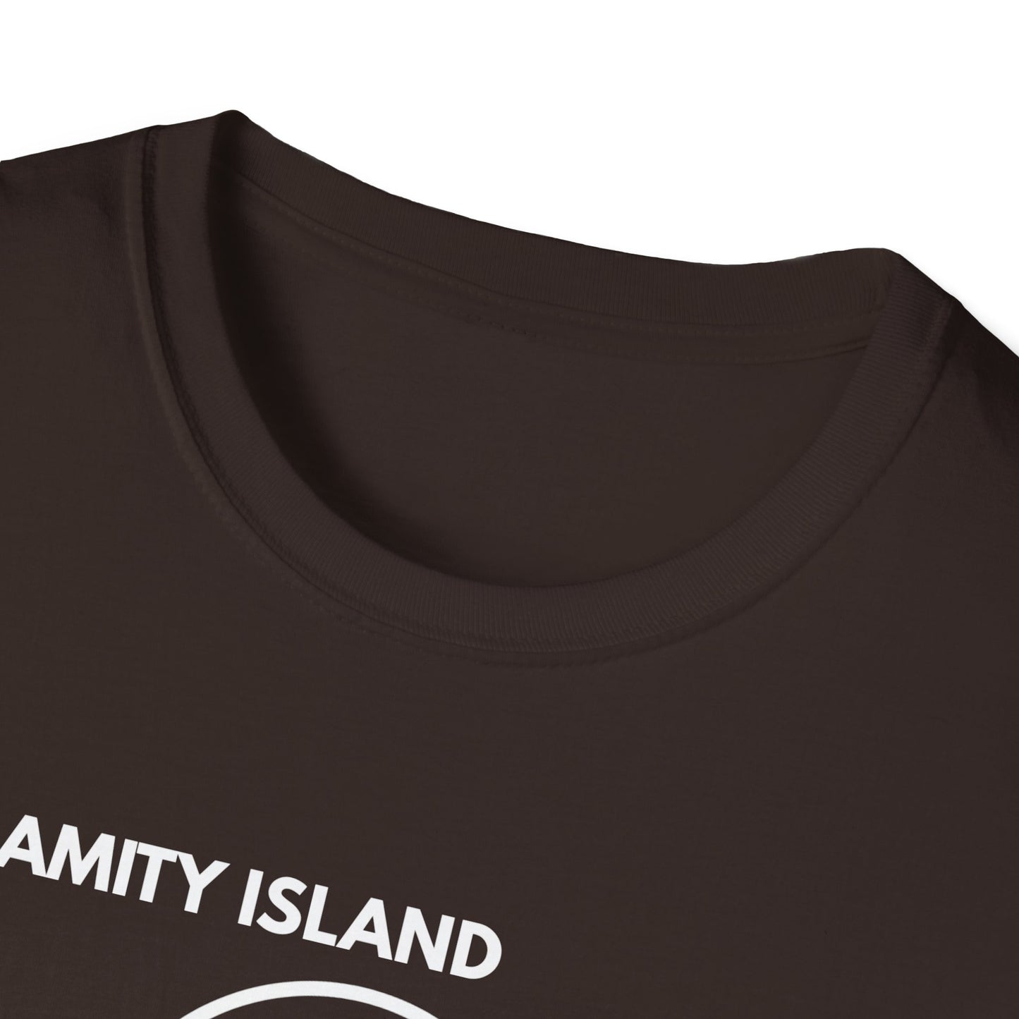 UNISEX T-Shirt — "AMITY ISLAND ... "