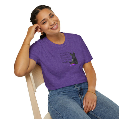 UNISEX Tee — "Let’s Skip The Small Talk I Just Want To Pet Your Scottie"