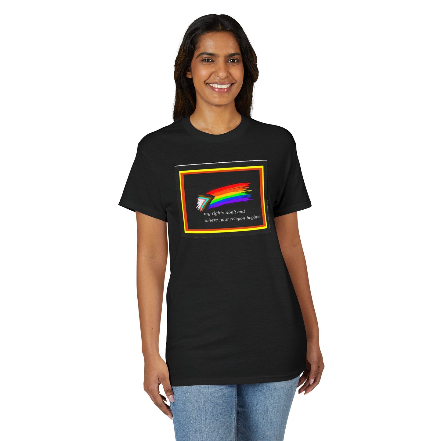 LGBTQ+ Rainbow - My Rights Don't End...