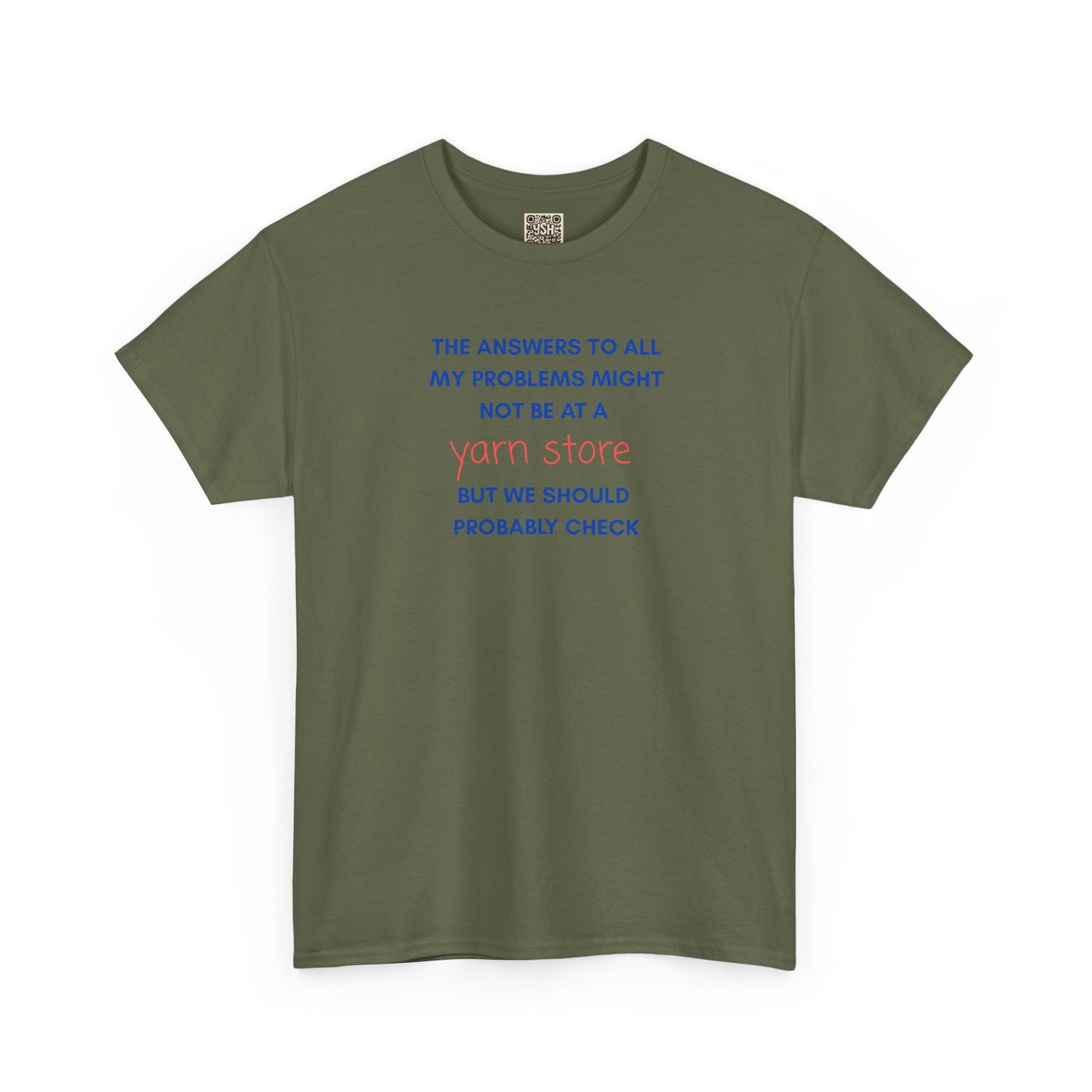 T-Shirt — “YARN STORE... "