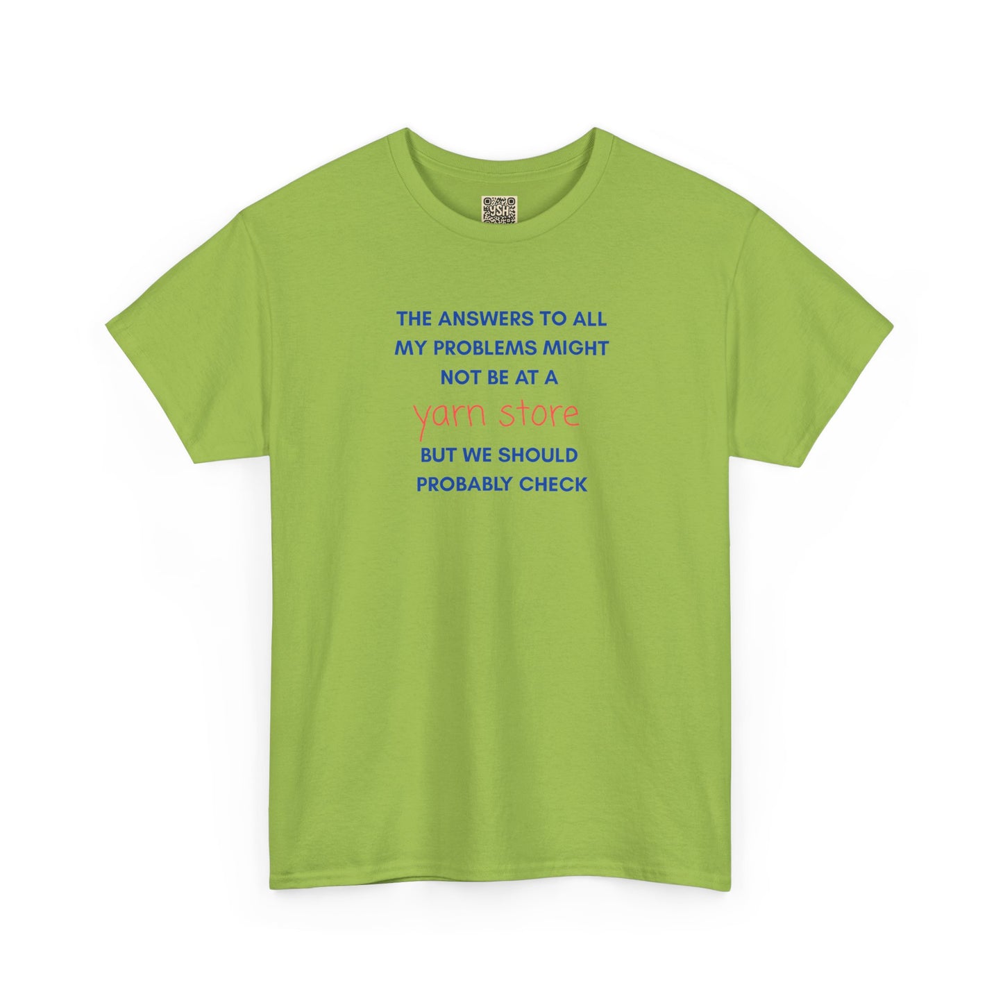 T-Shirt — “YARN STORE... "