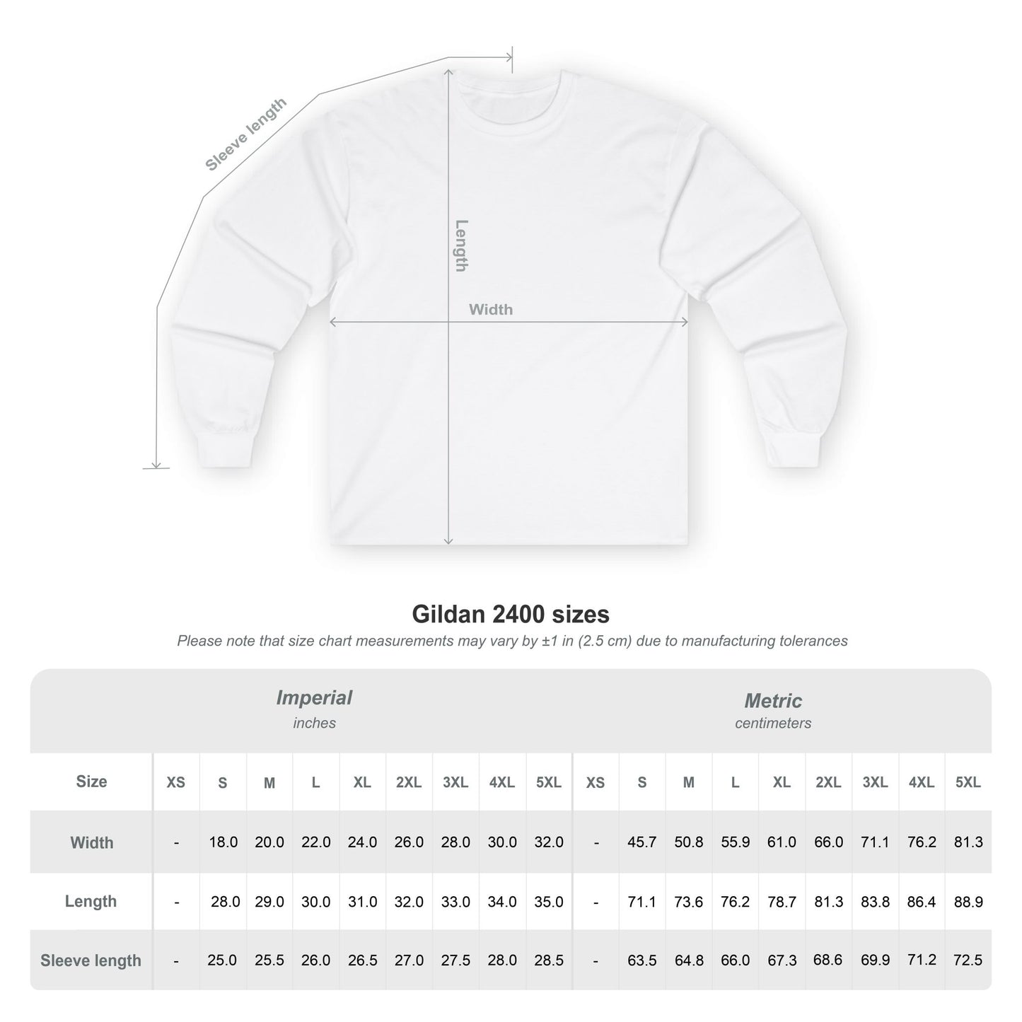 Long Sleeve Tee - Classic Logo