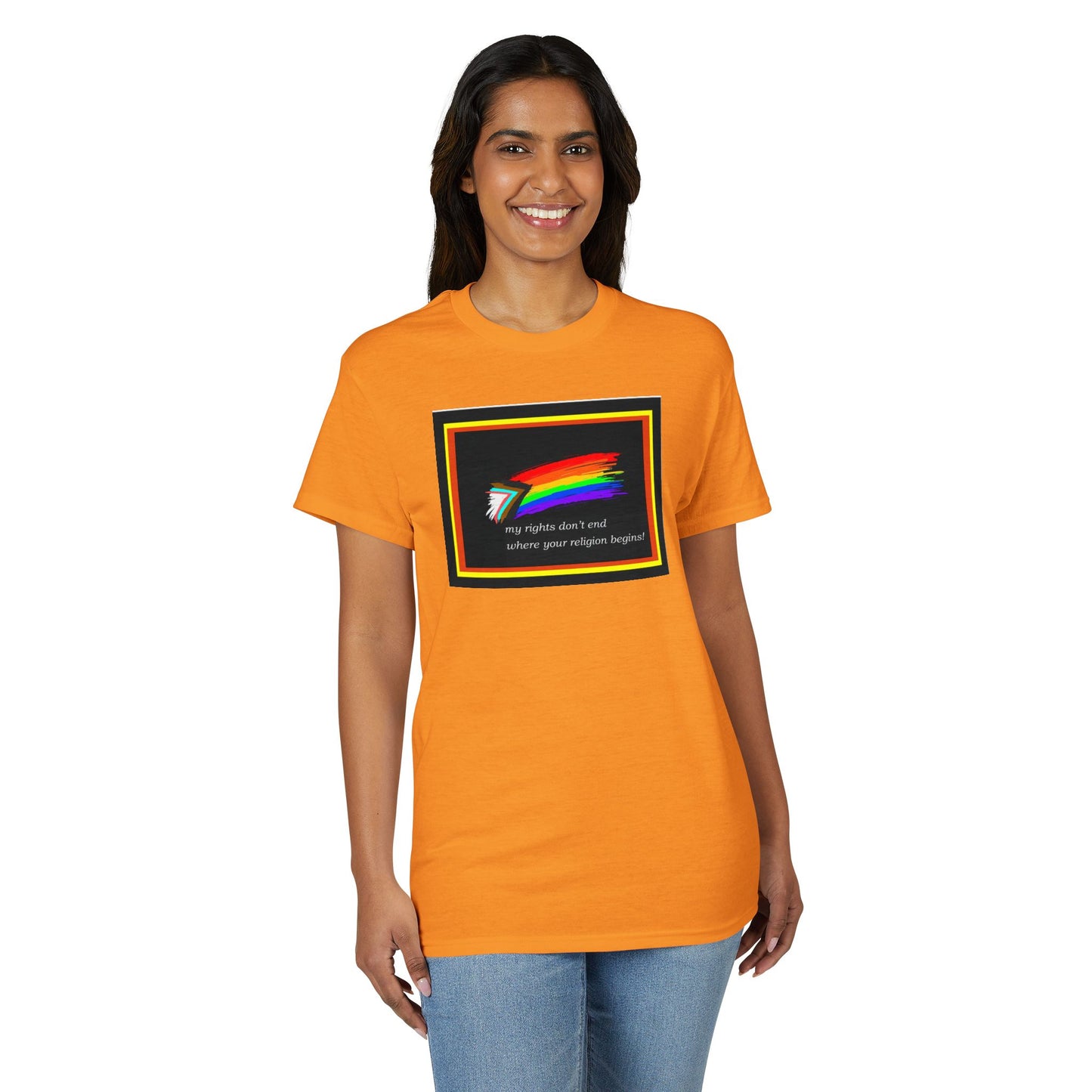 LGBTQ+ Rainbow - My Rights Don't End...